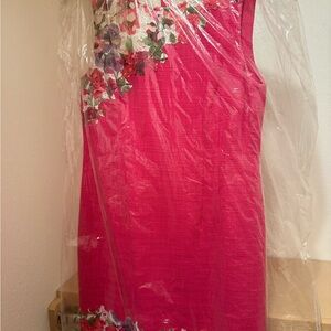 Karl Lagerfeld Pink Floral Dress